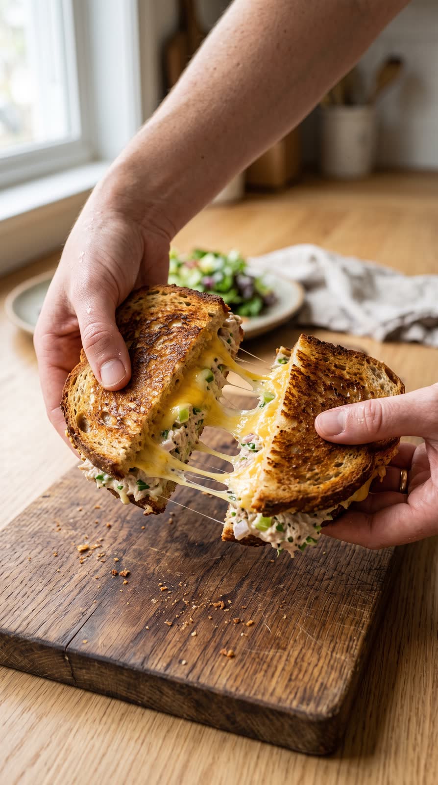 Crispy Tuna Melt
